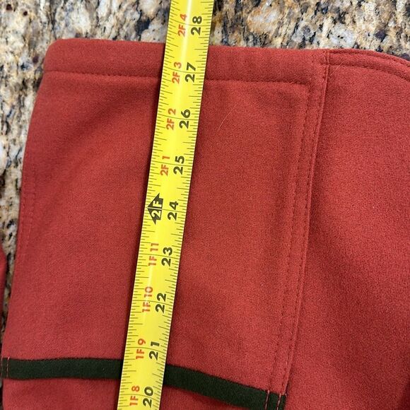 Salko Austria Vintage Wool Contrast Trim Jacket In Orange Size 8 - Picture 8 of 8